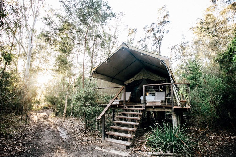 מלון Woollamia Paperbark Camp מראה חיצוני תמונה
